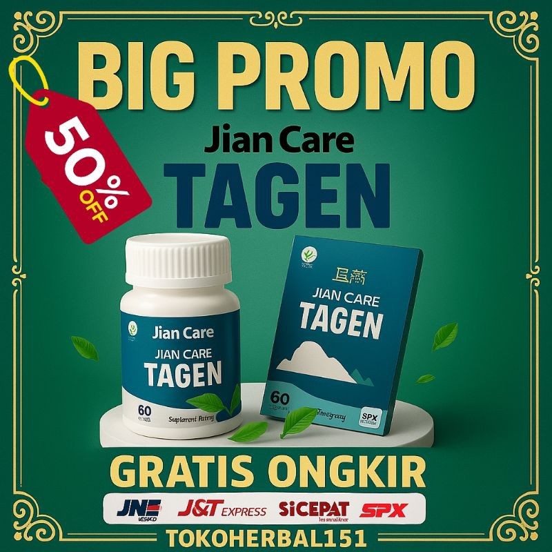 Jian Care Tagen  - Obat Herbal Cina Untuk Membantu Masalah Keperkasaan Pria Dewasa Kesuburan Pria