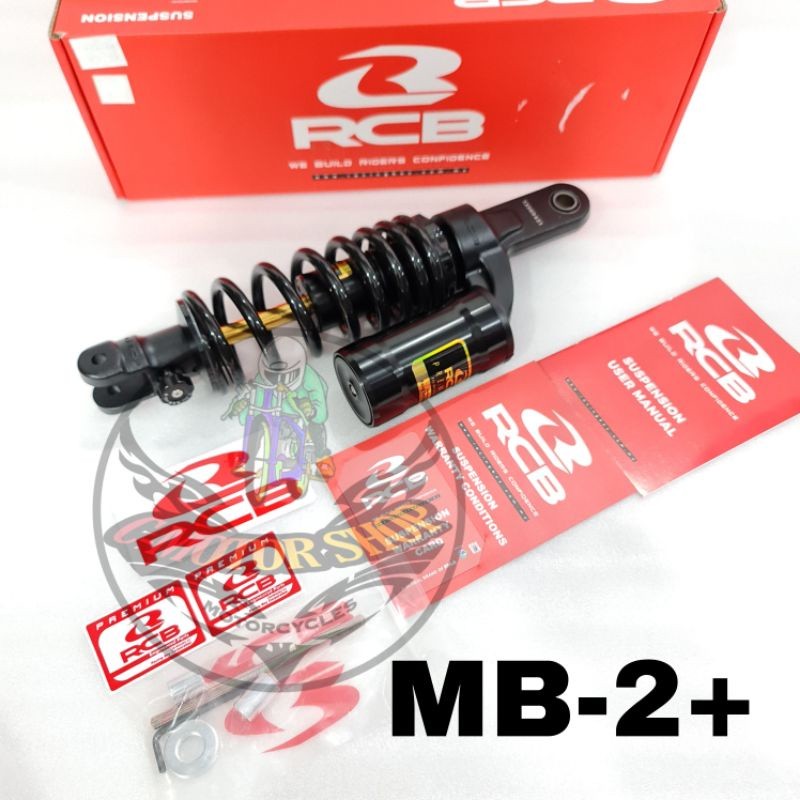 SHOCK SHOCKBREAKER BELAKANG RCB MB2+ MB 2+ MB 2 PLUS BLACK SERIES PREMIUM VARIO 125 VARIO 150 VARIO 