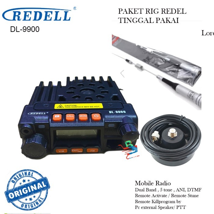 Radio Rig MIni Mobil Dual Band QYT KT 8900 / HT / Walkie Talkie - RIG MINI SAJA