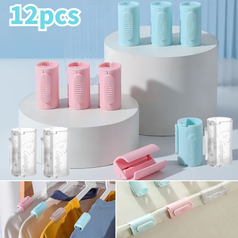 12pcs Penjepit Sprei Anti Geser / Penjepit Sprei Kasur Anti Geser / Jepit Sprei Kasur Tahan Slip Kli