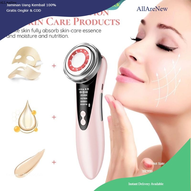 [AllAreNew] alat tirus wajah penirus wajah detox ultrasound rf Setrika wajah Alat pijat wajah Rf hif
