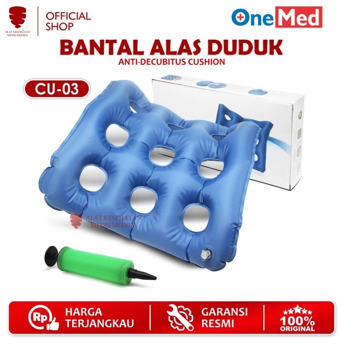 Bantalan Alas Duduk Kursi Roda Bantal Balon Anti Decubitus Onemed Medis