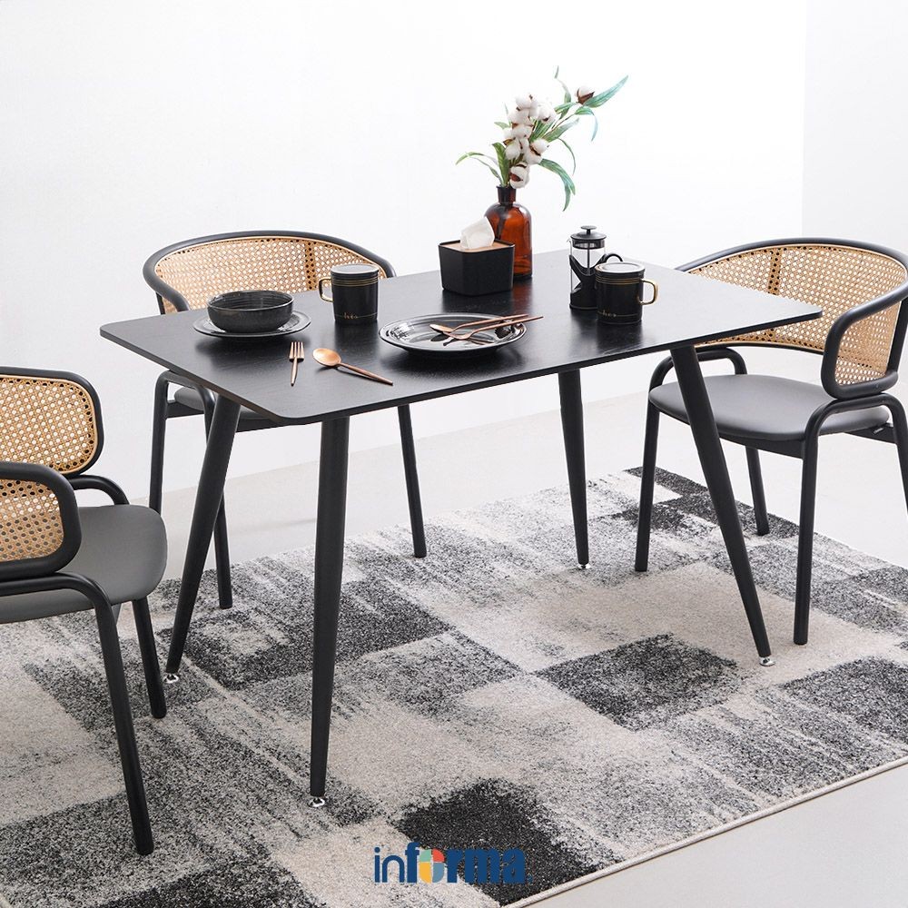 Informa Hertford Meja Makan Dining Table Dinner Table Meja Kursi Ruang Makan Aesthetic Furniture Din