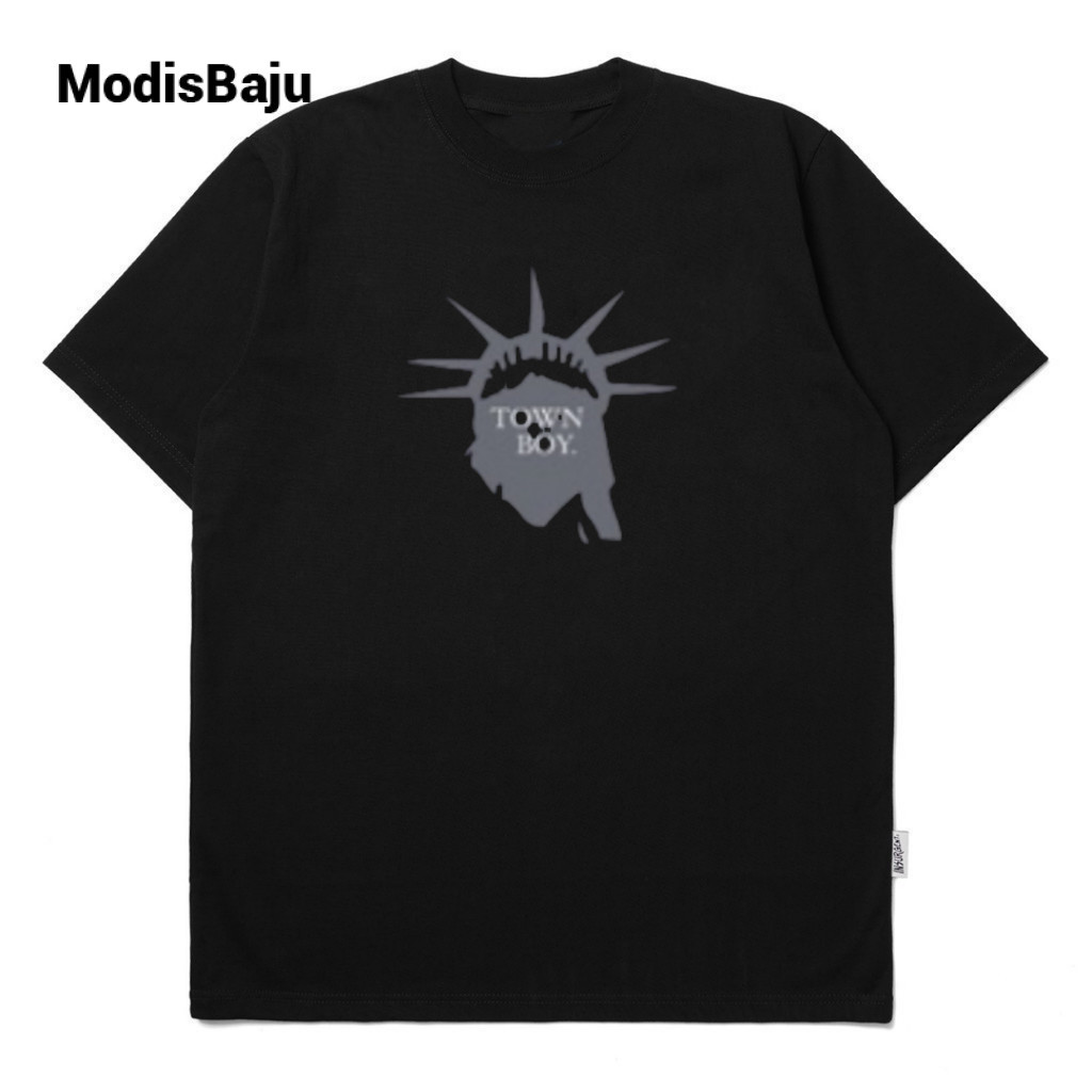 ModisBaju caysie.co - black  fit Liberty   Fashion Tee