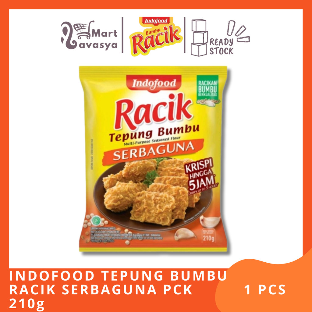 

INDOFOOD TEPUNG BUMBU RACIK SERBAGUNA PCK 210g - 1 PCS - KOTA BANDUNG - LAVASYA MART