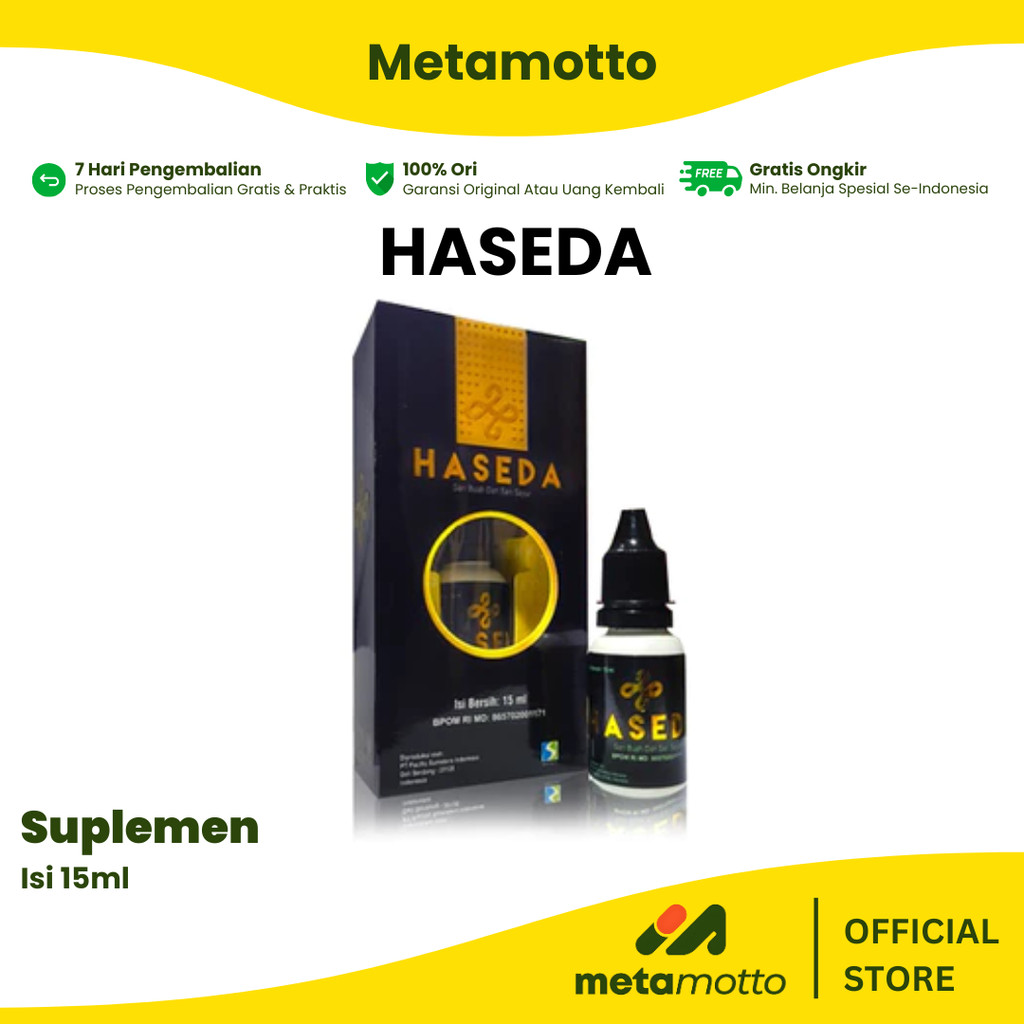 

HASEDA HERBAL TETES EKSTRAK SARI BUAH DAN SAYURAN ORIGINAL 100% - Metamotto