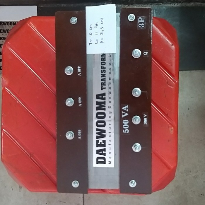 

BLC step up down trafo isolasi 500va 3ph
