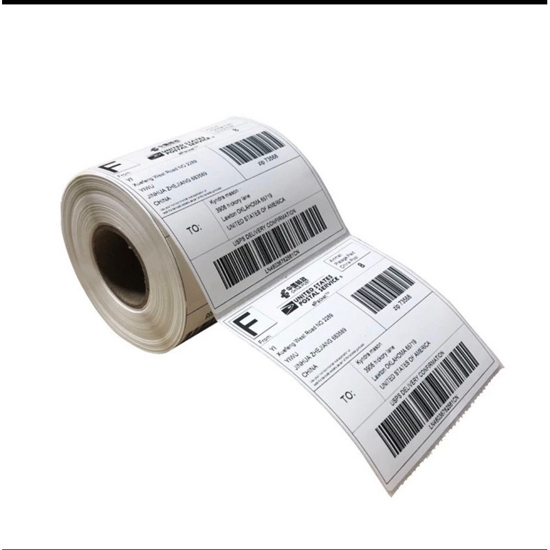 

LABEL THERMAL 100*100 HASIL CETAKAN JELAS BARANG READY STOCK