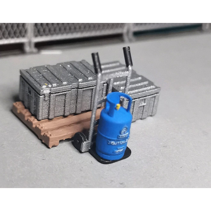 Miniatur Tabung Gas LPG 12KG Diorama Diecast Unpainted