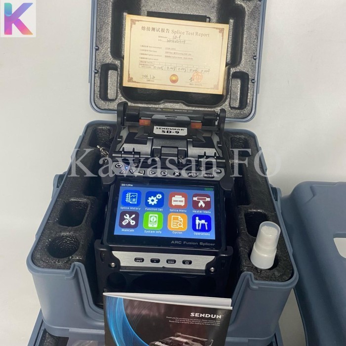 SPLICER SENDUN SD-9/ Fusion Splicer Sendun SD9 BACKBONE 6 MOTOR | Splicer FO