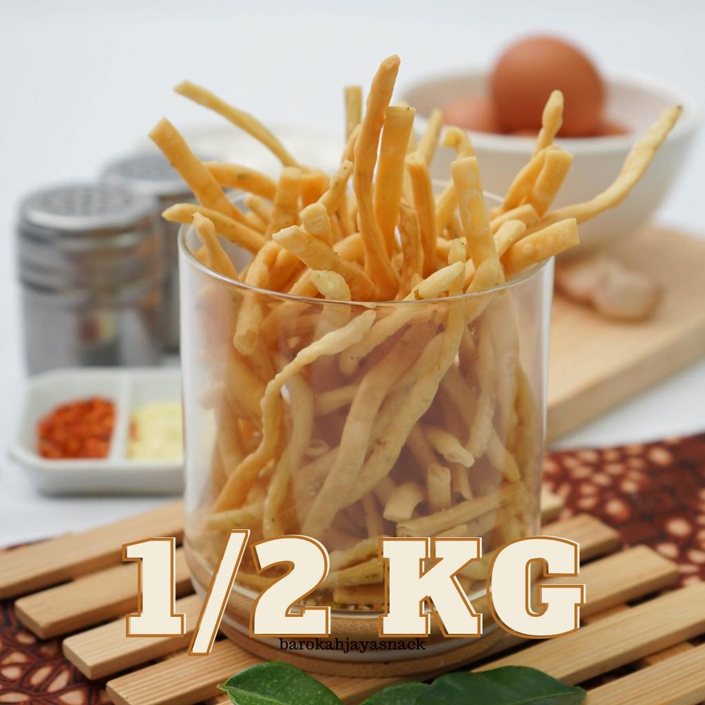 

Sistik Stik Bawang 500gram Snack Berkualitas Baru Segar - Mang Meser