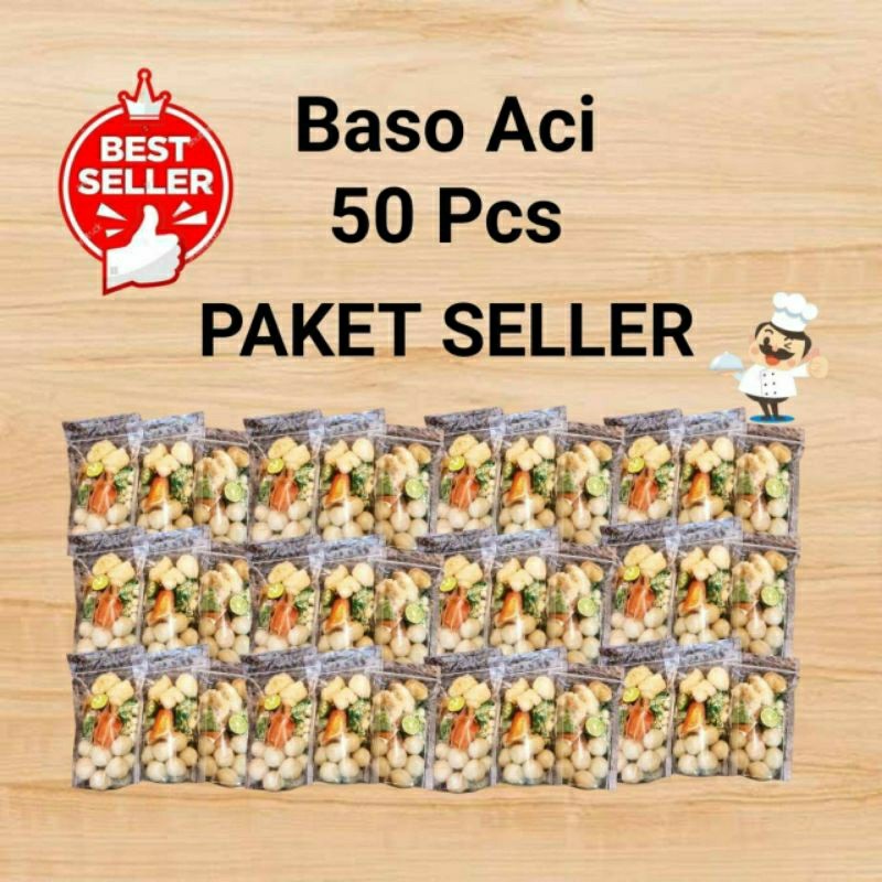 

[ MaksQ ]Paket 50pcs baso aci
