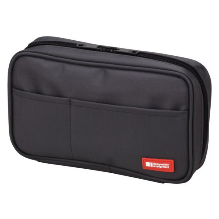 

New Arrival[PROMO] ID 16192 LiHit Lab : Pen Case / 1pc - tempat pensil - Black