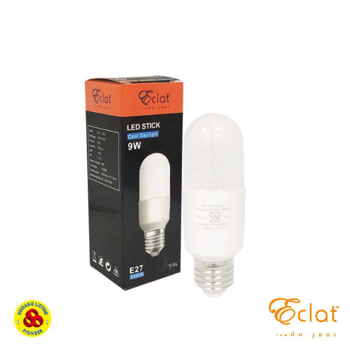 LED Stick 9W CDL E27 Lampu LED Mini Capsule 9 Watt Putih Eclat