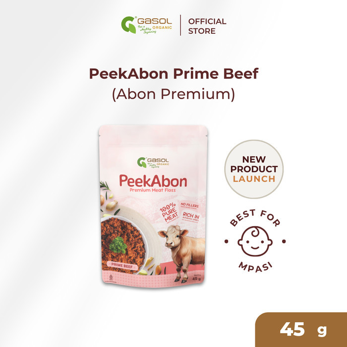 

GASOL PeekAbon Abon Premium Mpasi Anak Sapi Ayam Ikan