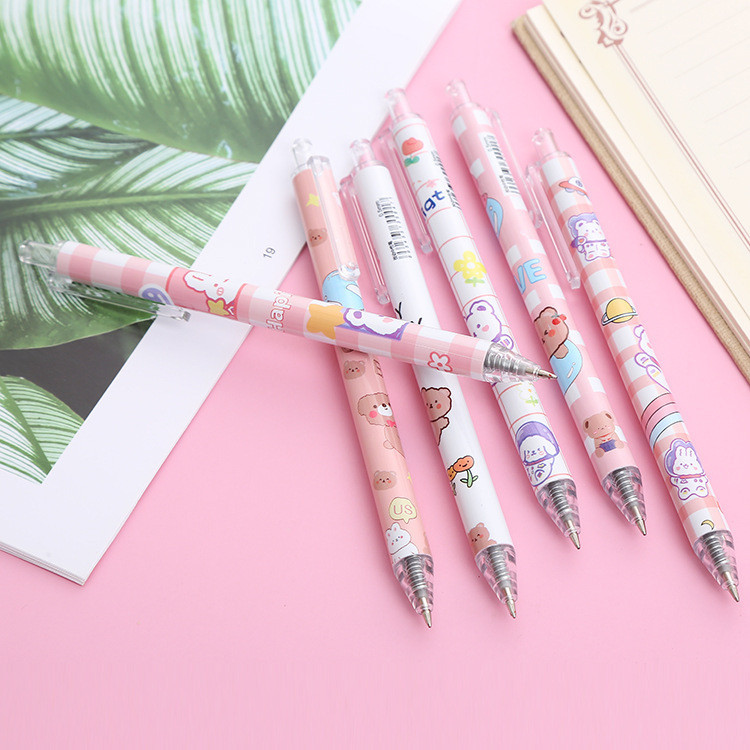 

Pulpen Gel Motif Beruang Pulpen Pelajar Dan Kantor Pena Lucu Cute Bear Press Gel Pen 661