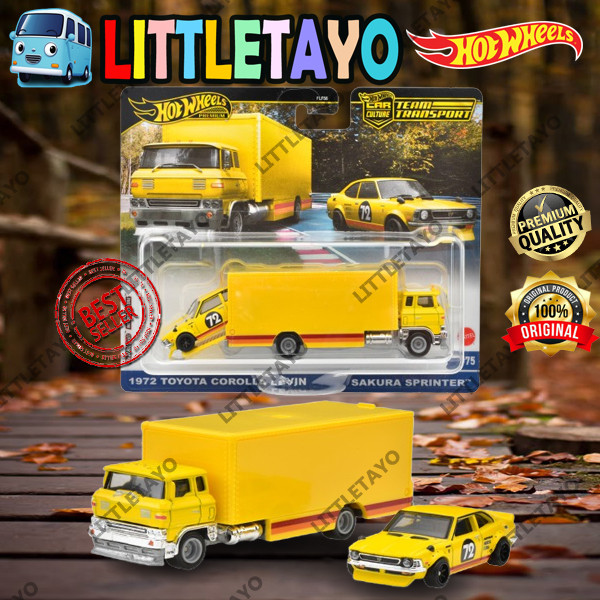 Hot Wheels Team Transport 1972 Toyota Corolla Levin Sakura Sprinter