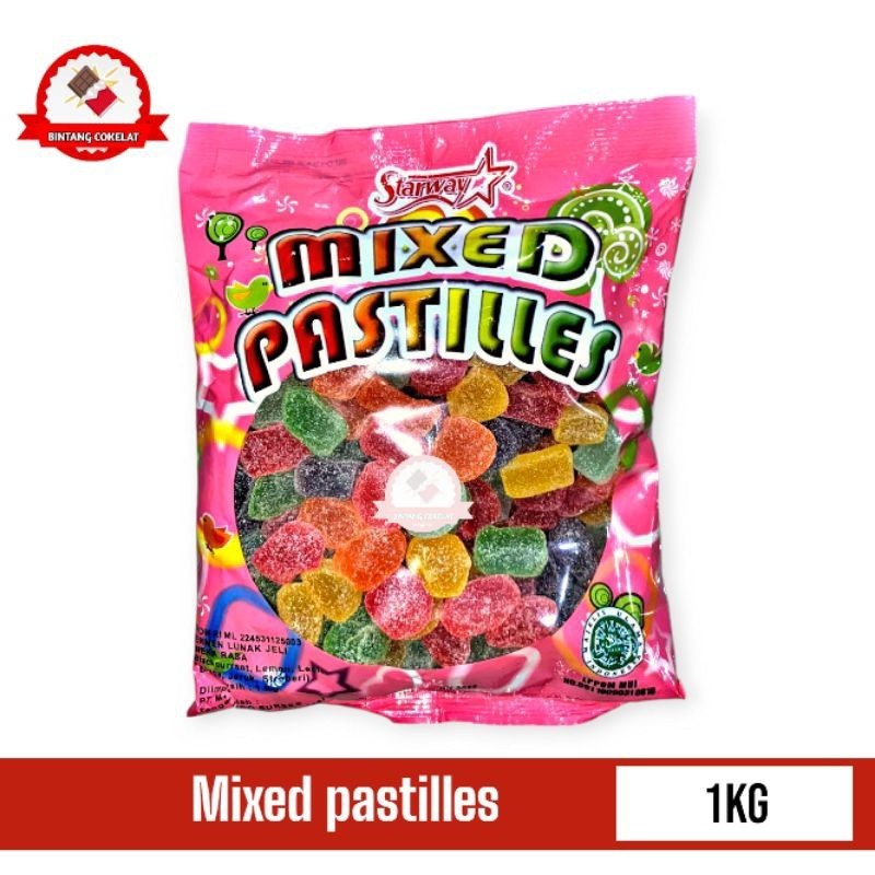 

Jelly Mix Buah Permen 1 kg Plastilles Campuran