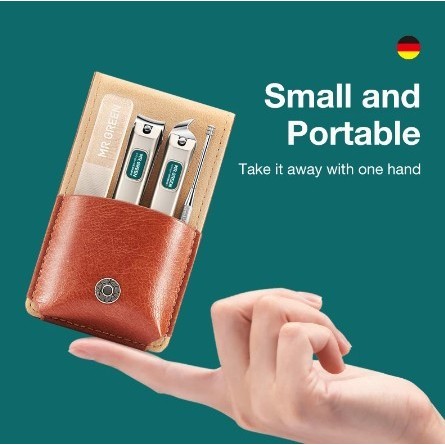 MURAH -MR.GREEN Manicure Set Nail Clipper Manicure Pedicure Set Gunting Kuku - MR.6101- 1.2.23