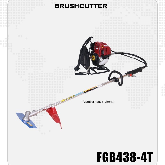 mesin pemotong rumput paketan firman 4tak FGB438- 4T / 1 paket
