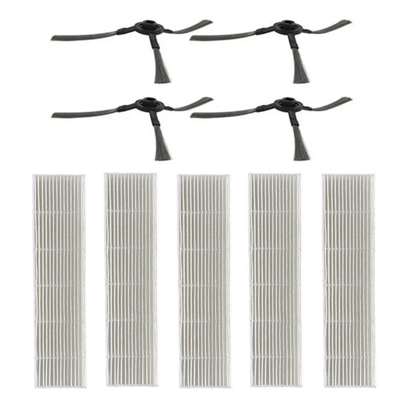 HEPA Filter Side Brush for Vileda VR 201 VR201 PetPro Robotic Vacuum Cleaner Parts Accessories