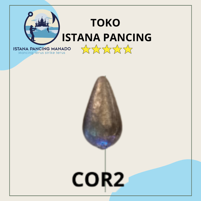 TIMAH Cor2- 46gr/ PERLENGKAPAN UMPAN PANCING