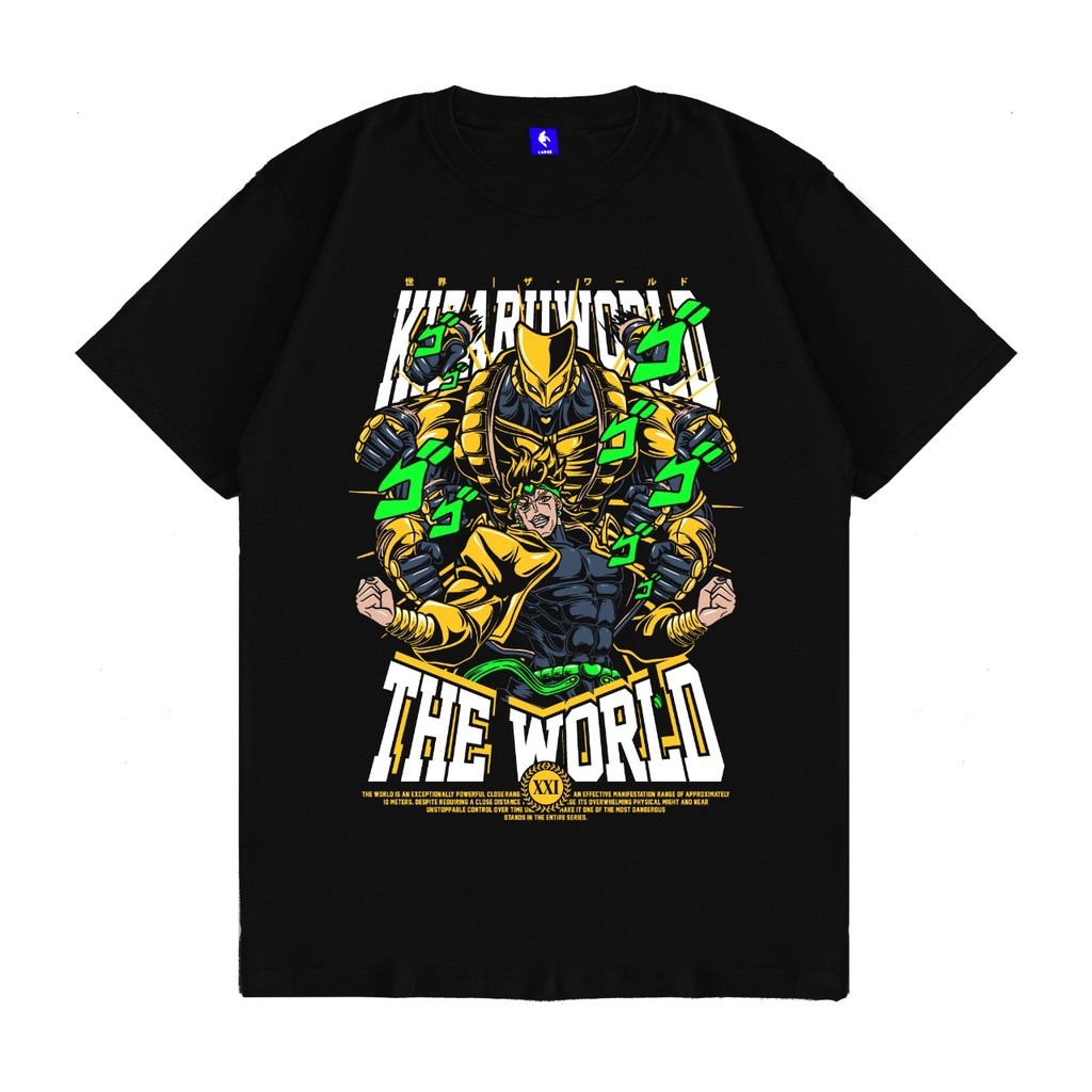 【ORI】 KIZARU Kaos Anime Jojo Bizarre DIO THE WORLD