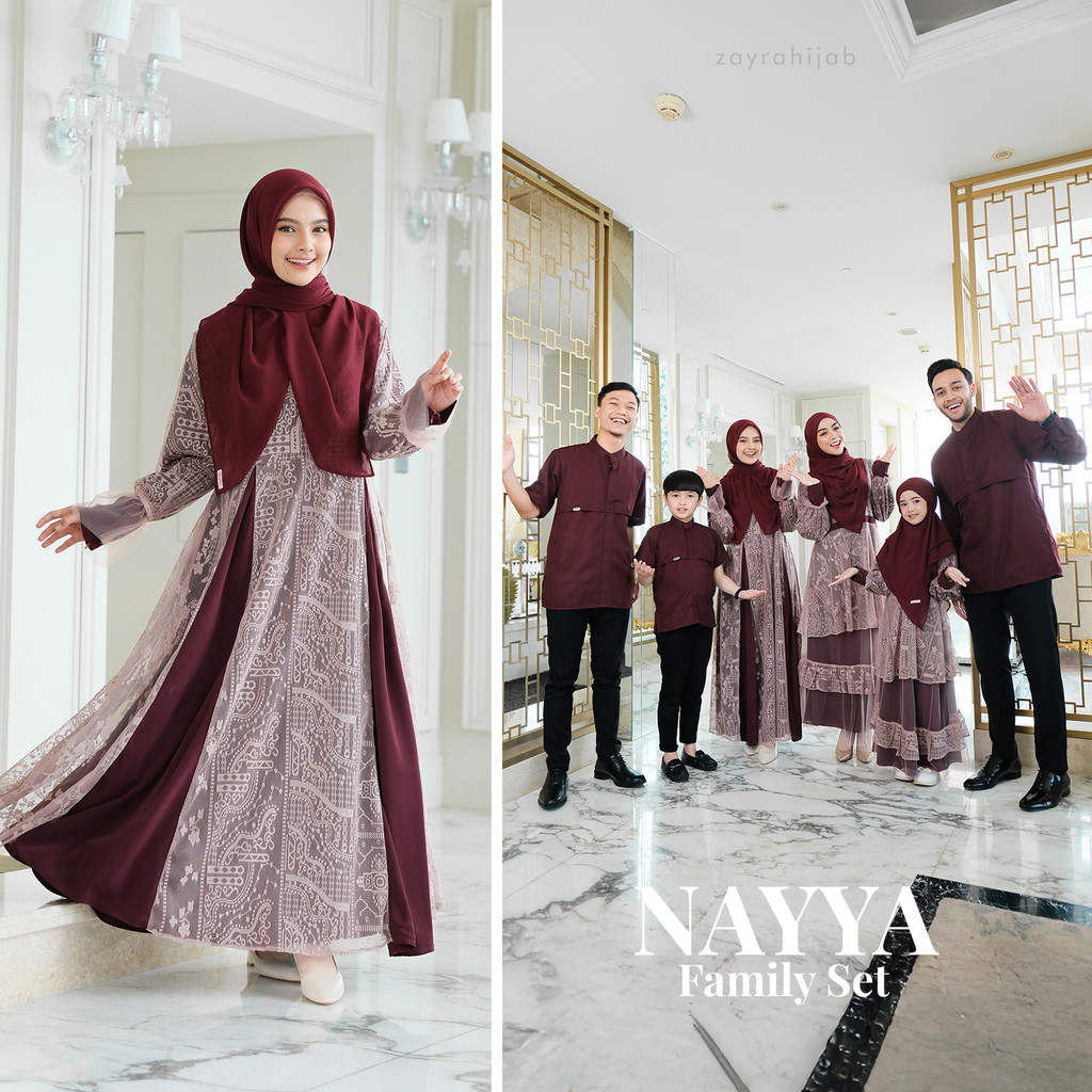 Zayra Hijab - Nayya Eid Series - Gamis Dewasa B
