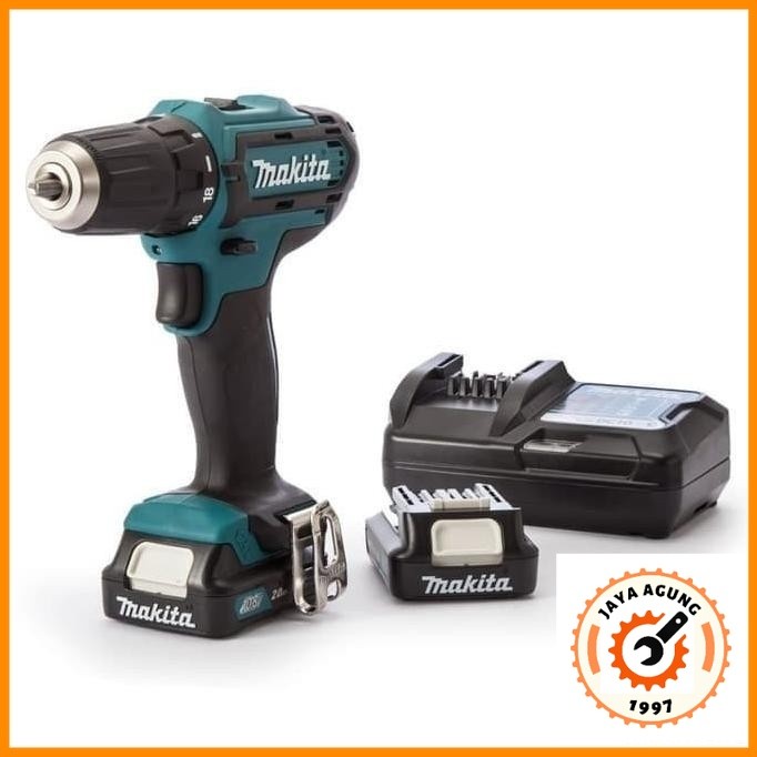 Makita Mesin Bor Baterai HP332DWAE / Cordless Hammer Drill HP 332 DWAE