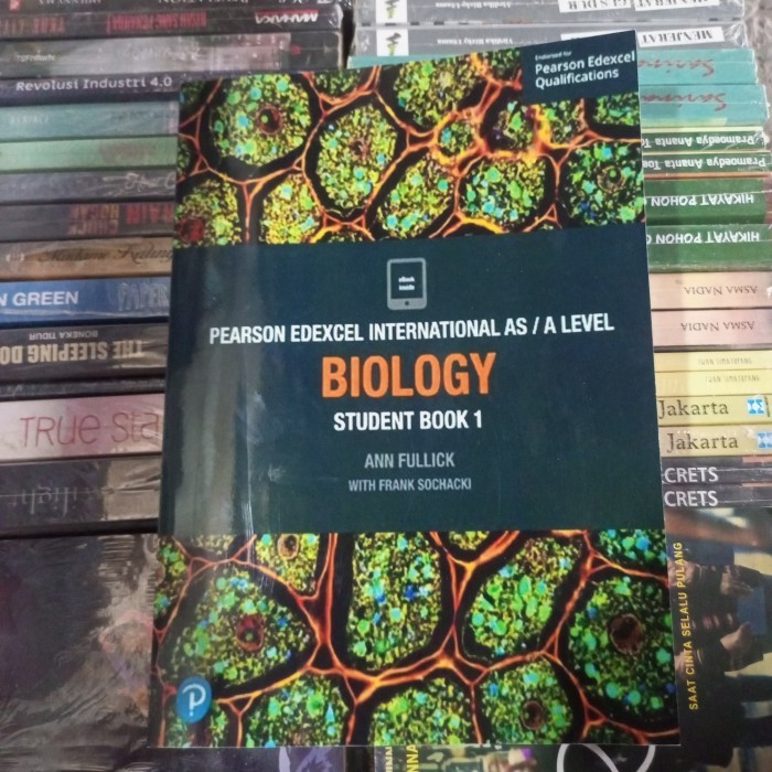 

PEARSON EDEXCEL INTERNASIONAL AS/A LEVEL BIOLOGY STUDENT BOOK 1