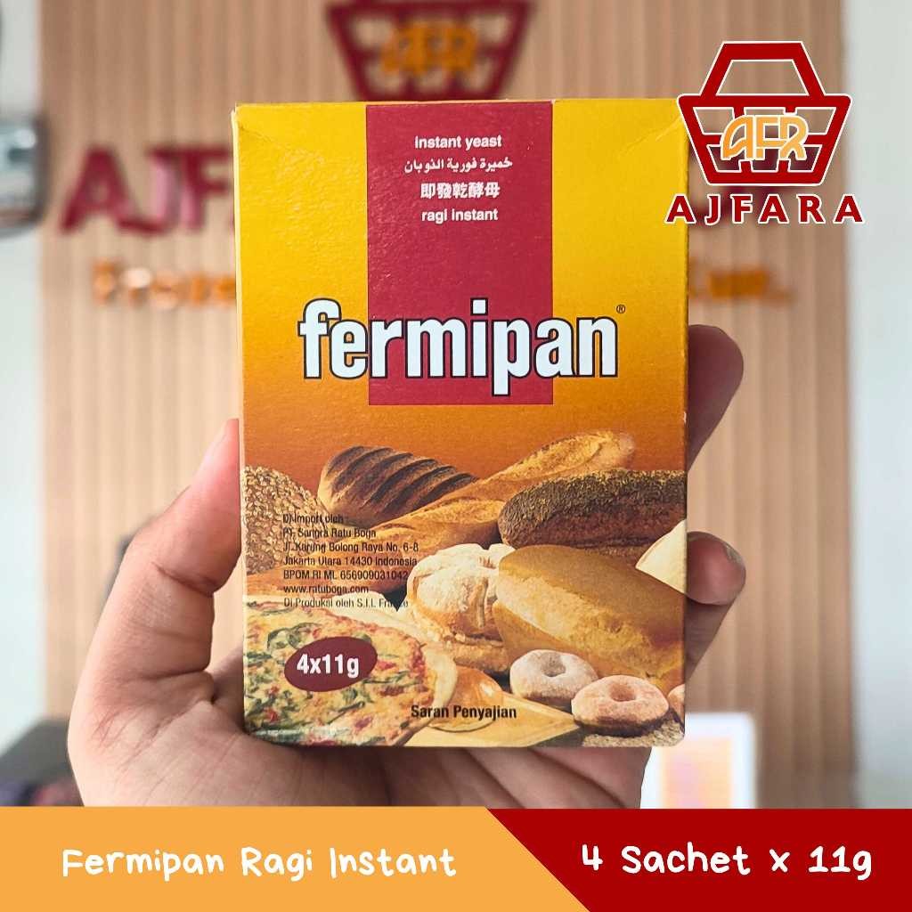 

Fermipan sachet perbox isi 4 x 11 gram
