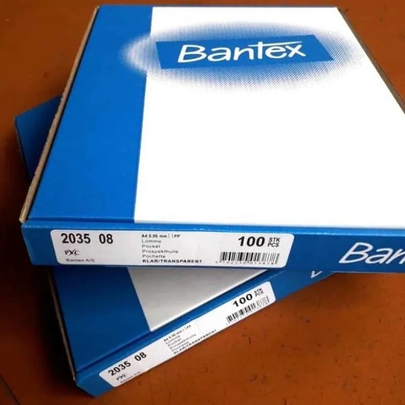

PP Pocket A4 Bantex 2035 (1 Pak / 100 Lembar)