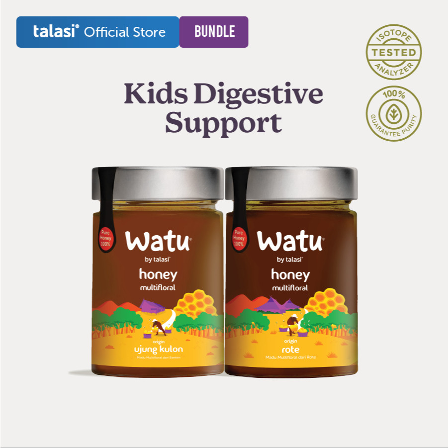 

SALE Kids Digestive Support - Ujung Kulon & Rote, Watu Honey Bundle
