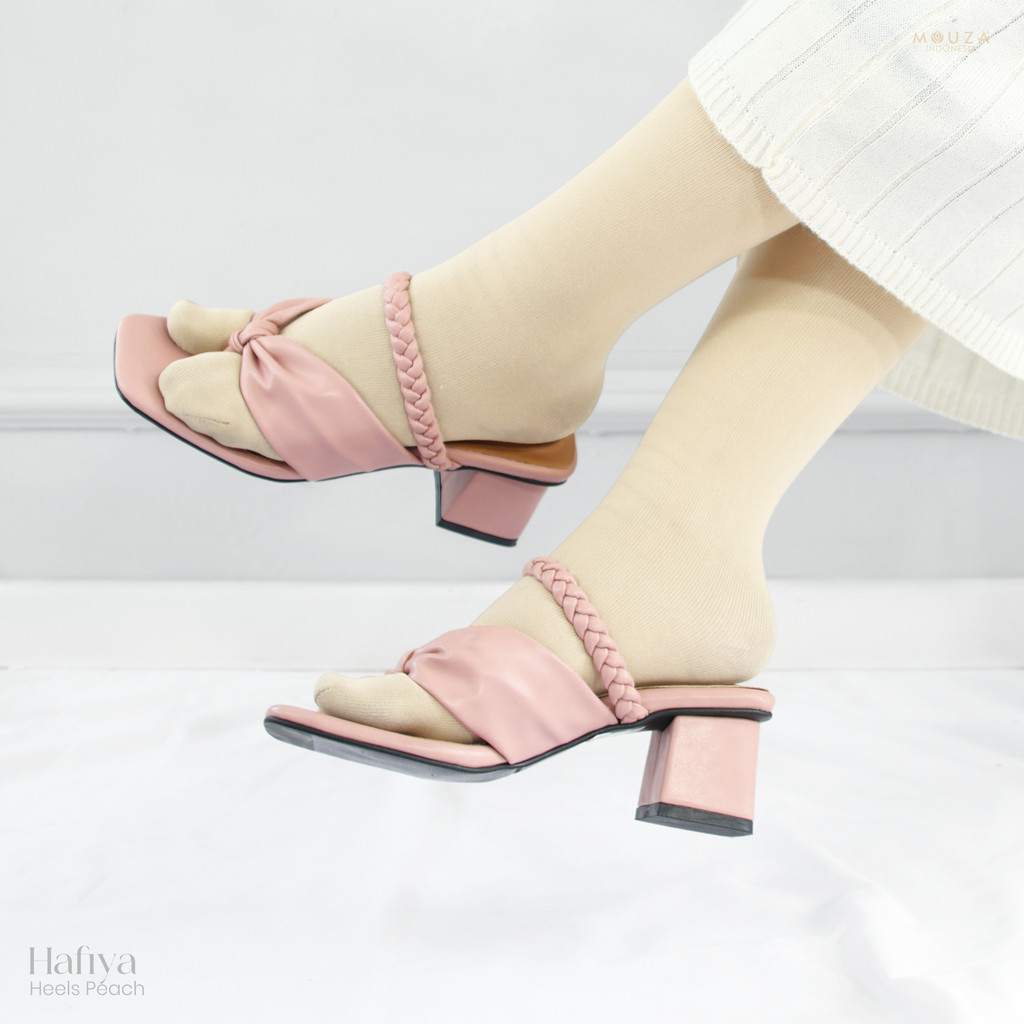 MOUZA - Sepatu Sandal Heels Wanita Hafiya Heels Premium Terbaru Original By Mouza