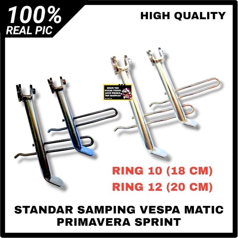 STANDAR SAMPING VESPA MATIC VESPA SPRINT VESPA PRIMAVERA RING 10 RING 12 JAGANG SAMPING VESPA MATIC 