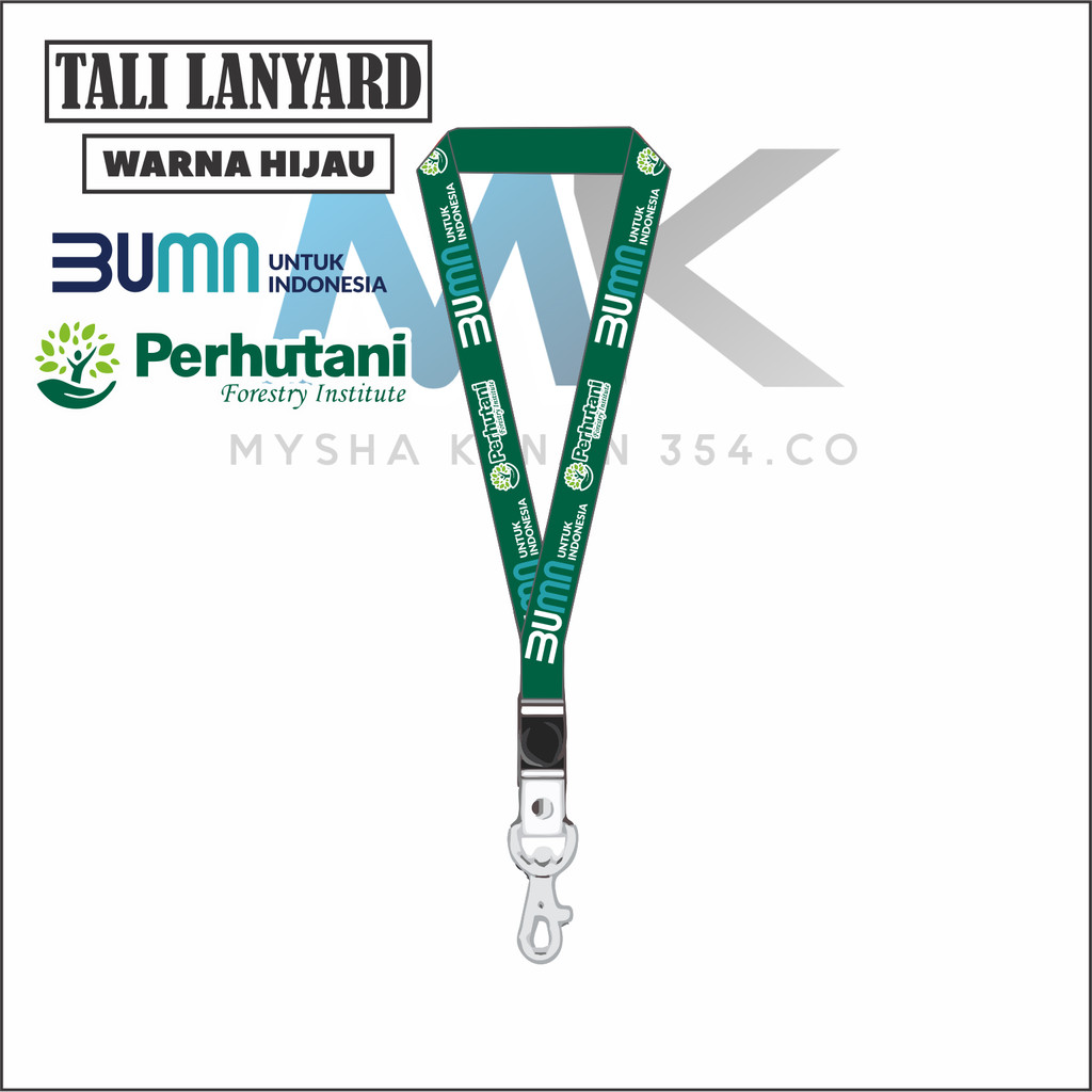 

TALI LANYARD BUMN PERHUTANI LOGO BUMN MENTRI PERHUTANI - TALI ID CARD GANTUNGAN KUNCI GANTUNGAN FLASHDISK GANTUNGAN NAMETAG TALI LANYARD BEST SELLER COD