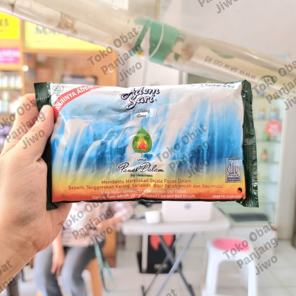 

Adem Sari Sparkling Lime Meredakan Gejala Panas Dalam (Pack 8 Sachet)