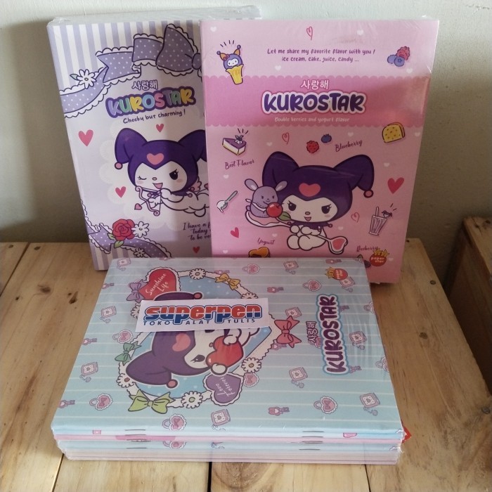 

Buku Tulis Kuromi 38 Paperstar