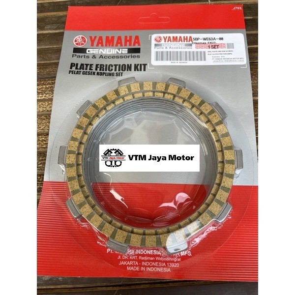 Kampas kopling set scorpio z 5BP ori VTM