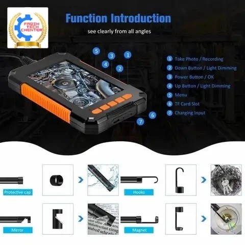 

Camera Endoscope 3.9mm 1080P Borescope Inspection Kamera P40 Endoskopi