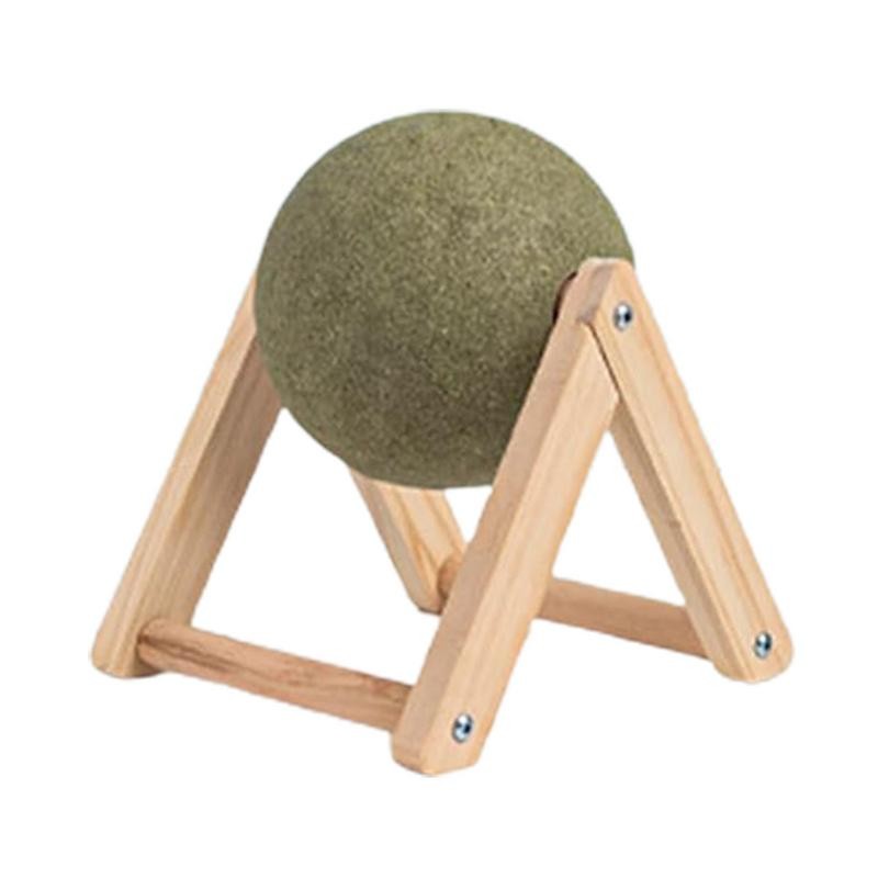 Multifunctional Catnip Roller Ball Floor Mount Interactive Catnip Toy Enjoyable Catnip Floor Toy Cat