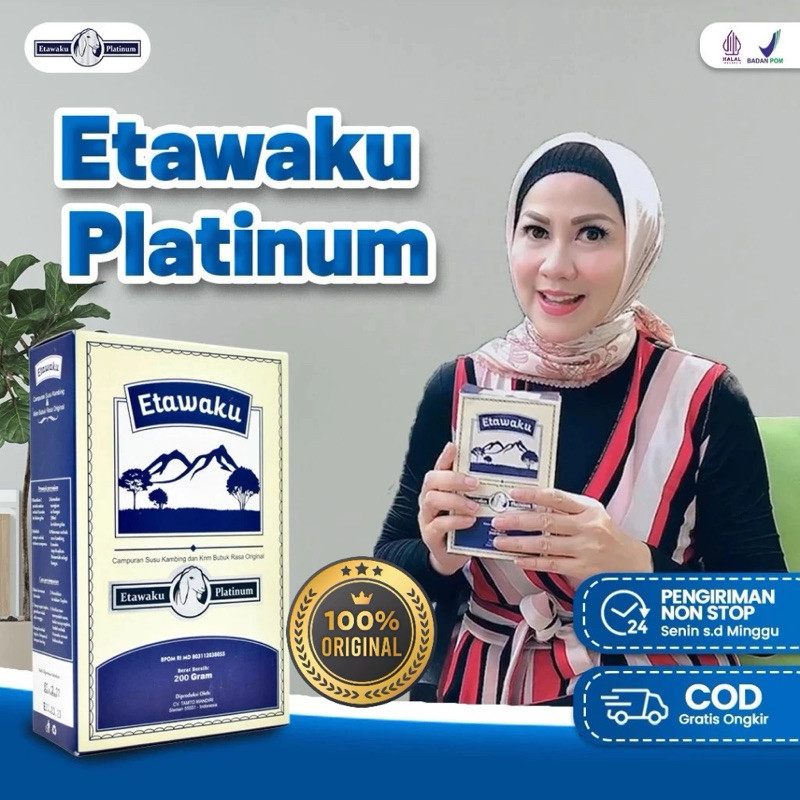 

ETAWAKU PLATINUM SURABAYA - SUSU KESEHATAN PARU PARU PERNAFASAN & Atasi Sesak Nafas Batuk Flu Original