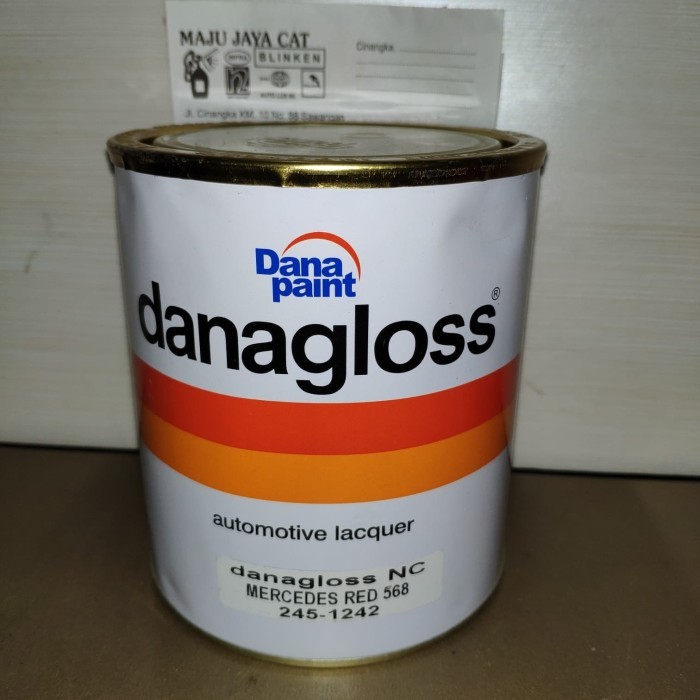 paint / cat /cet Danagloss / dana paint warna special (merah & orange)