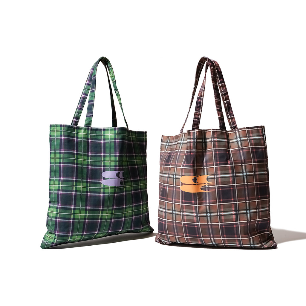 Crying Center Checkered Tote Bag