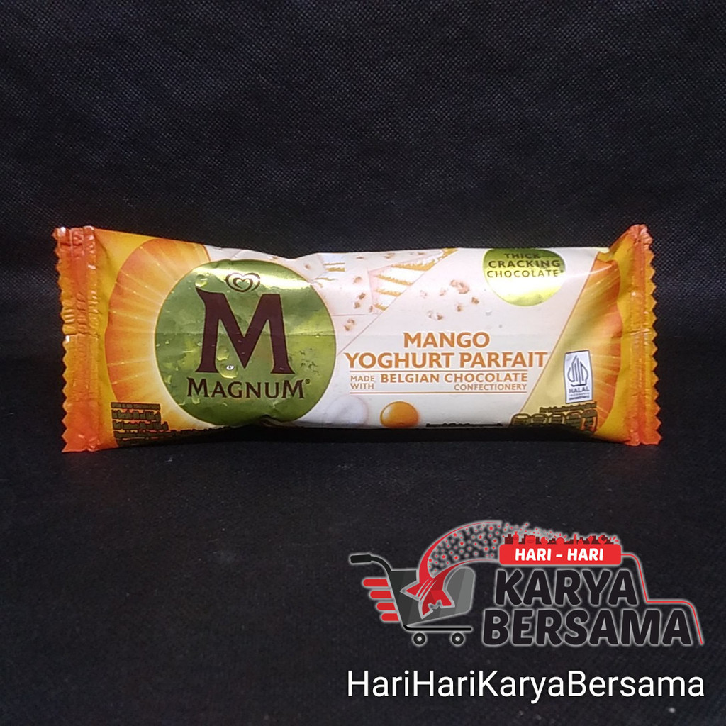 

WALL'S ICE CREAM MAGNUM MANGO YOGHURT PARFAIT BELGIAN CHOCOLATE 80ML