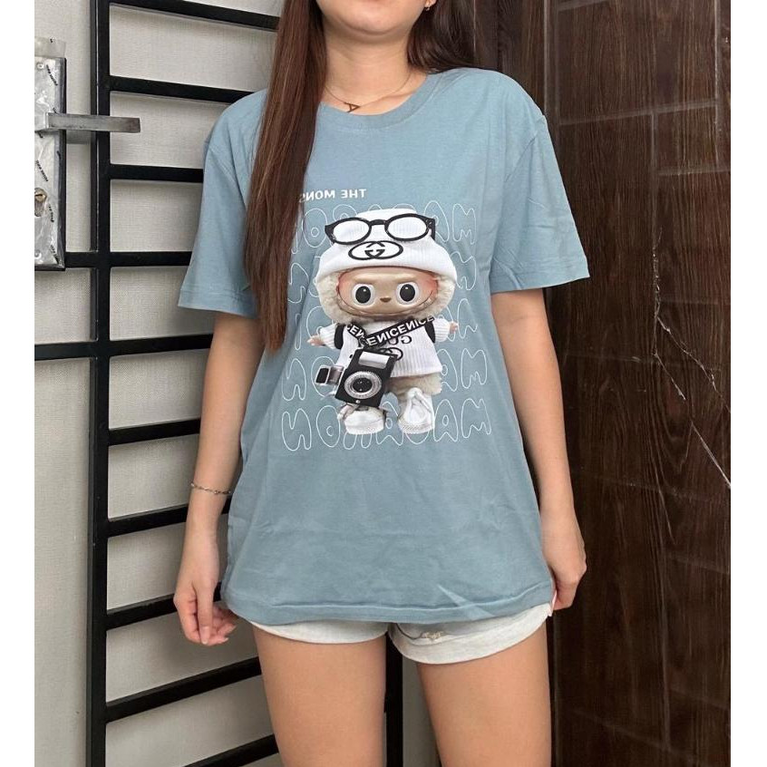 KAOS IMPORT LABUBU  IMPORT CHINA FASHION WANITA