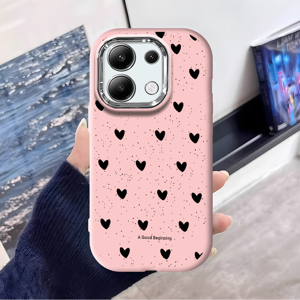 Casing Tren Selebriti Internet Hp For Xiaomi Redmi Note 13 4G Softcase Case Soft Kesing Sofcase  Cas