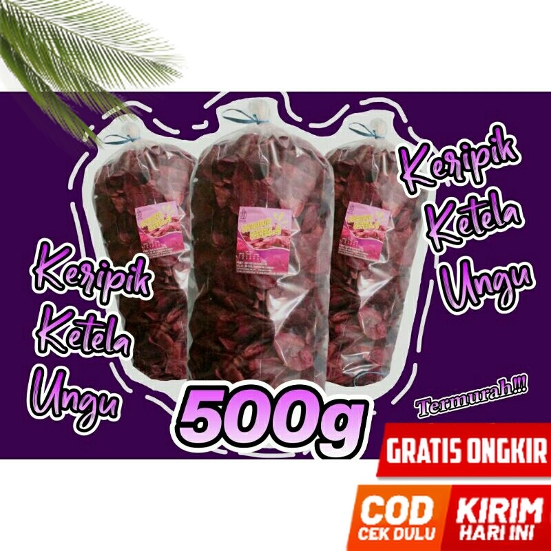 

Keripik Ubi/ Keripik Ketela Ungu, Khas Tawangmangu/Karanganyar TERMURAH!!!