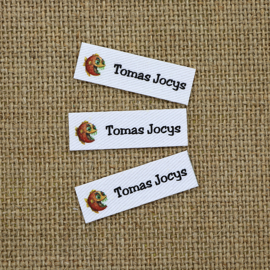 

Custom Ironing Labels, Cartoon labels, children's clothing, Personalized name tag for children, Iron on Label (YT025)
