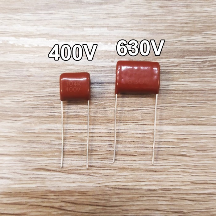 Kapasitor Gitar Mylar 104k 400v / GROSIR Milar Kapasitor Capasitor mylar 104k 400v /  - 153k 600v